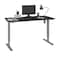 Bestar Bestar Upstand 30” x 72” Standing Desk in deep grey 175879-000032 - alternate 7